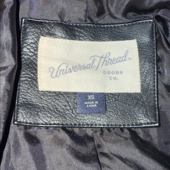 Universal Thread Black Moto Jacket Size XS - Picture 5 of 6
